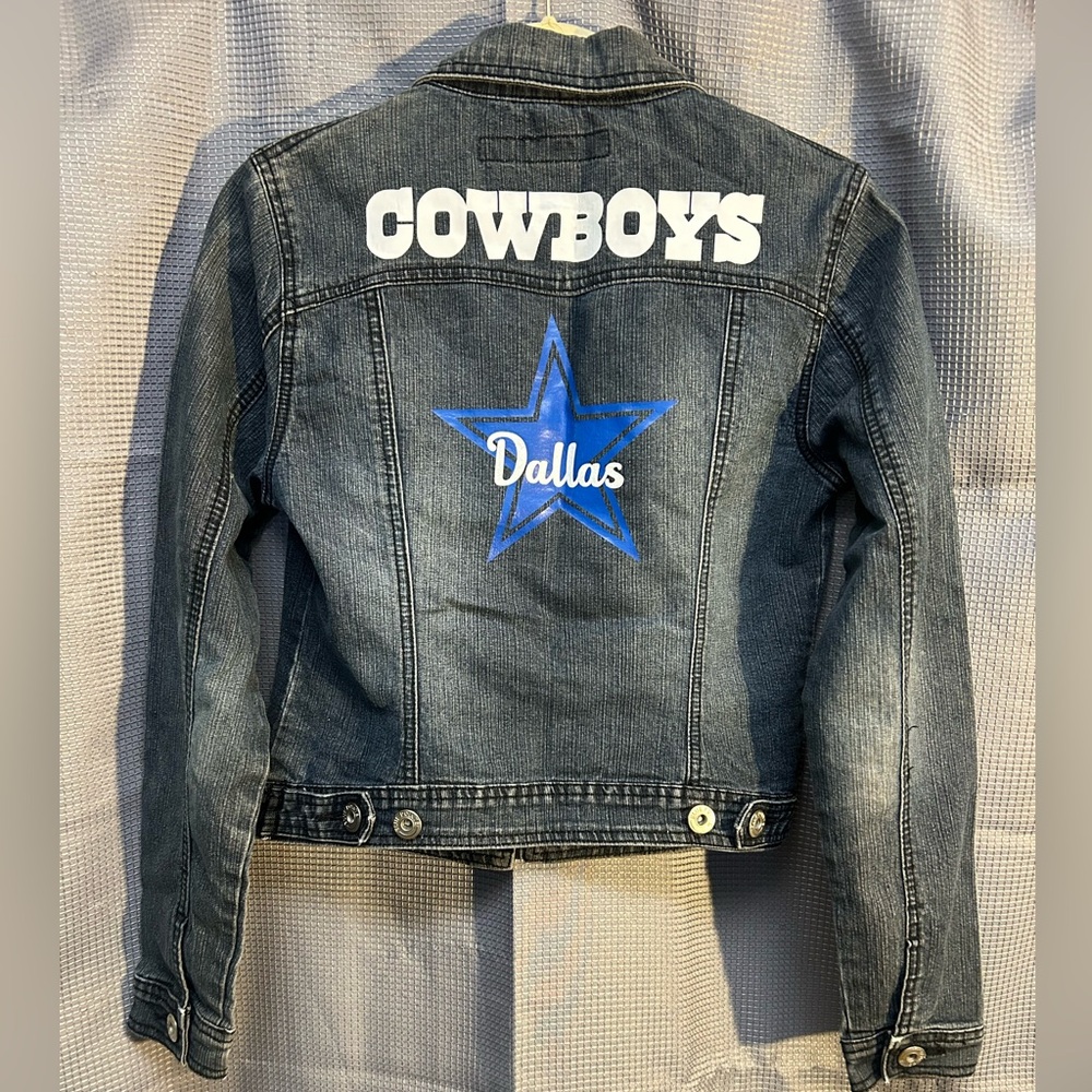 Cowboys Denim Jacket with Star Design
